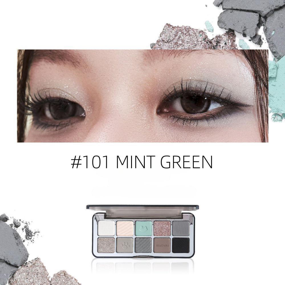 Shedella Cat Series 10 Colors Eyeshadow 14g