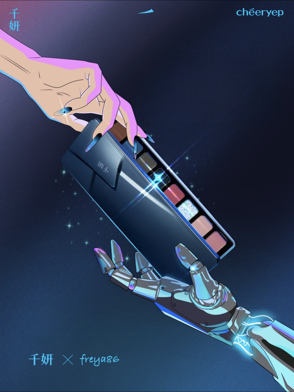 Eyeshadow Palette Starcore 13.5g