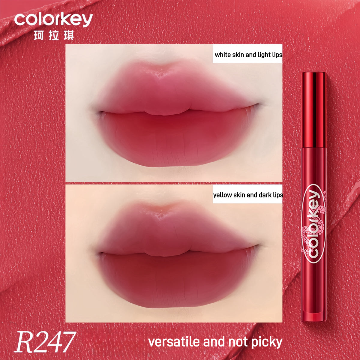 Colorkey Airy Velvet Lip Lacquer CNY Lucky Snake 1.7g
