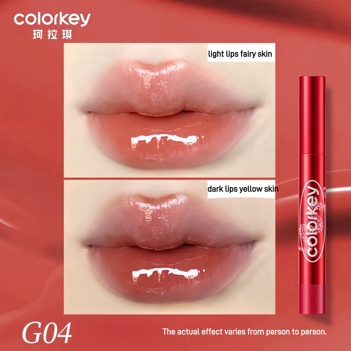 Crystal Glossy Lipstick CNY Lucky Snake Series 2.7g