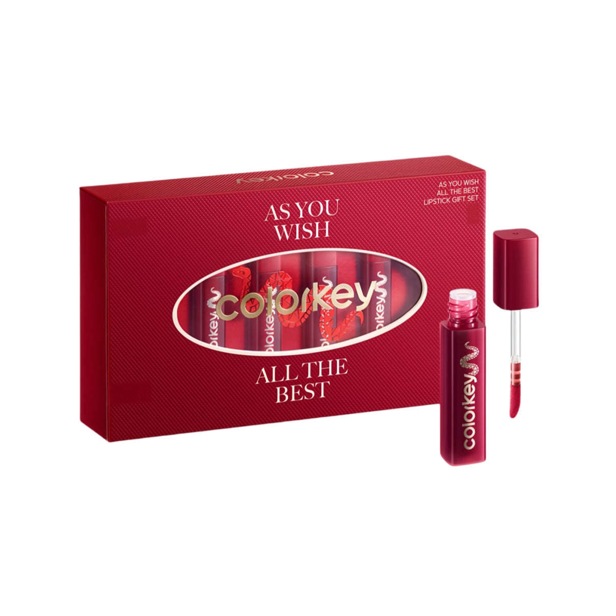 Colorkey Lipstick Gift Set CNY Lucky Snake 6g
