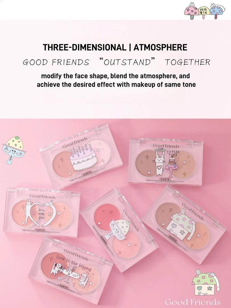 Good Friends Multi Purpose Blush Duo 3.2g