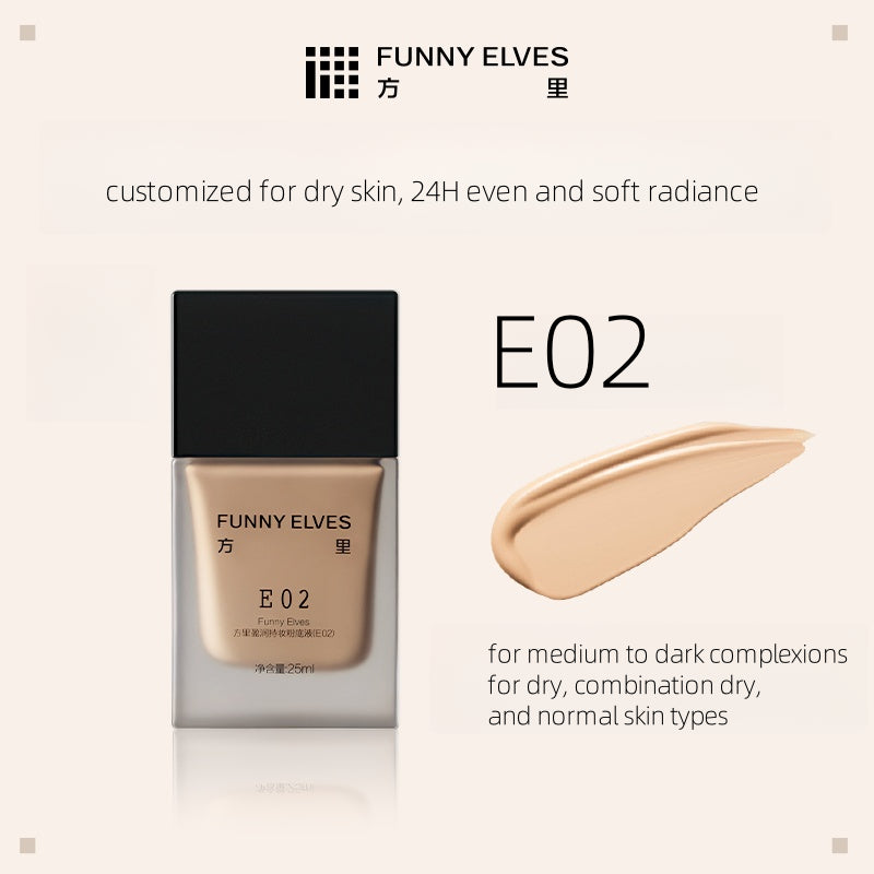 Long Lasting Foundation Dry or Oily Skin Formula 25ml