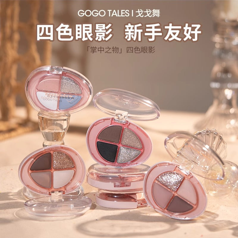 GOGO TALES Glittering Colourful Eyeshadow Palette 4.8g