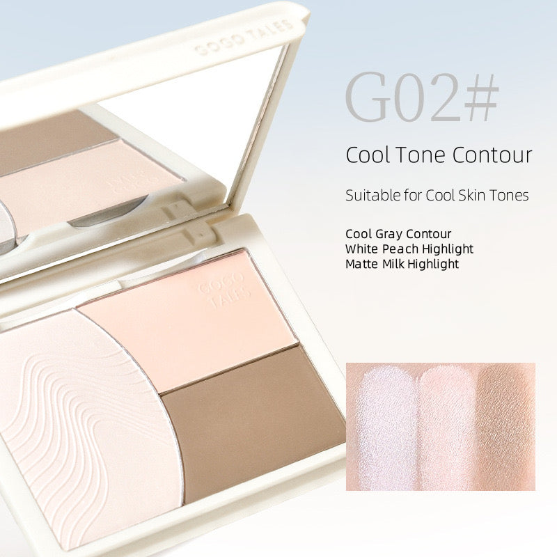 GOGOTALES - Highlight and Contour Palette 13g