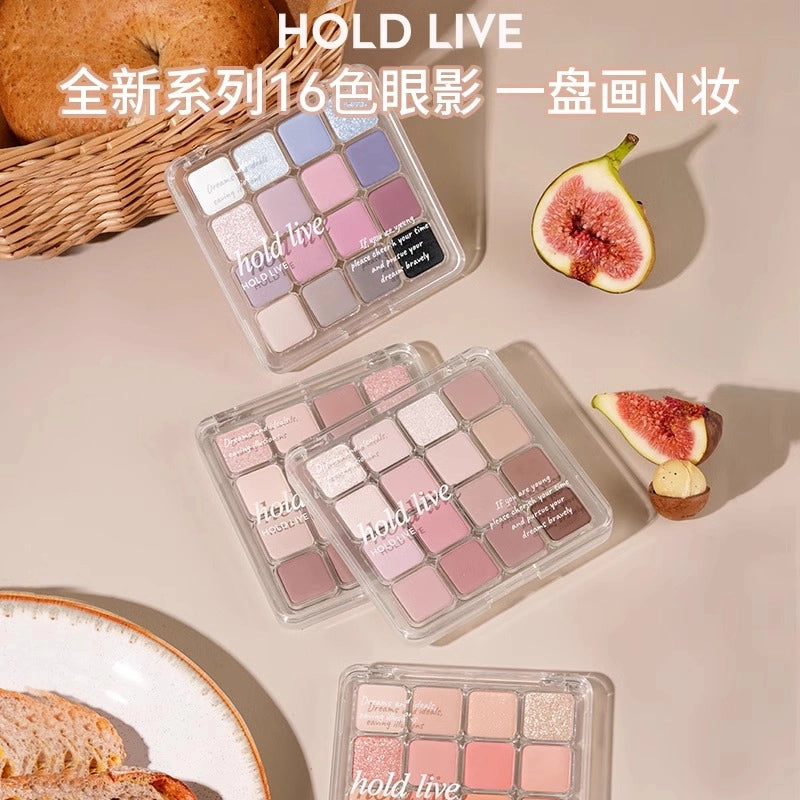 HOLD LIVE 16 Colors Eyeshadow Tray 19.2g