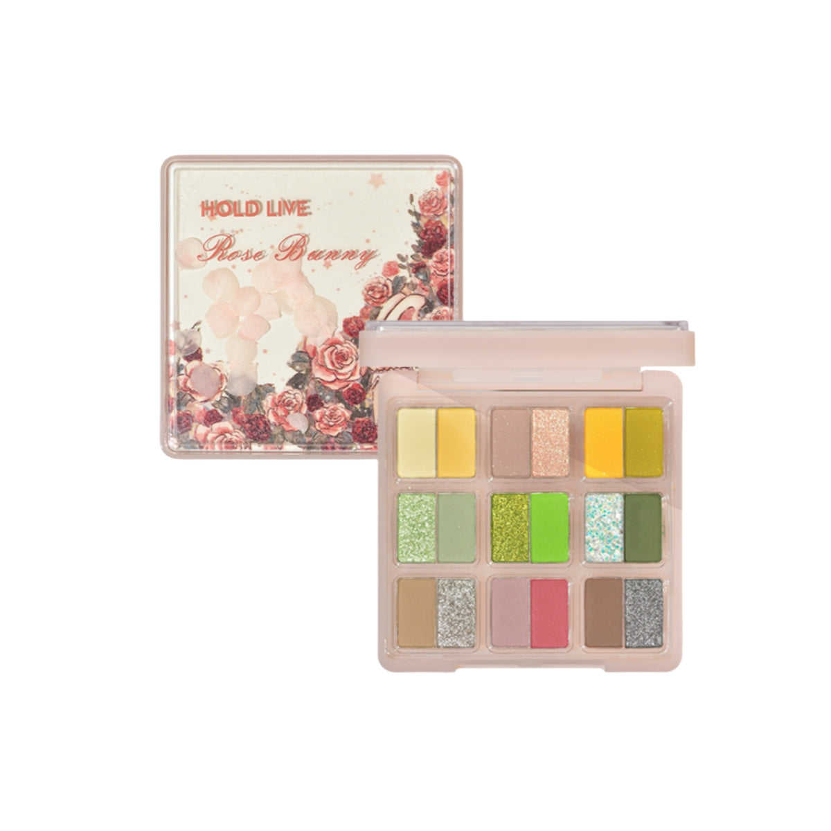 HOLD LIVE Secret Garden Eyeshadow Palette 18 Colors 12.6g