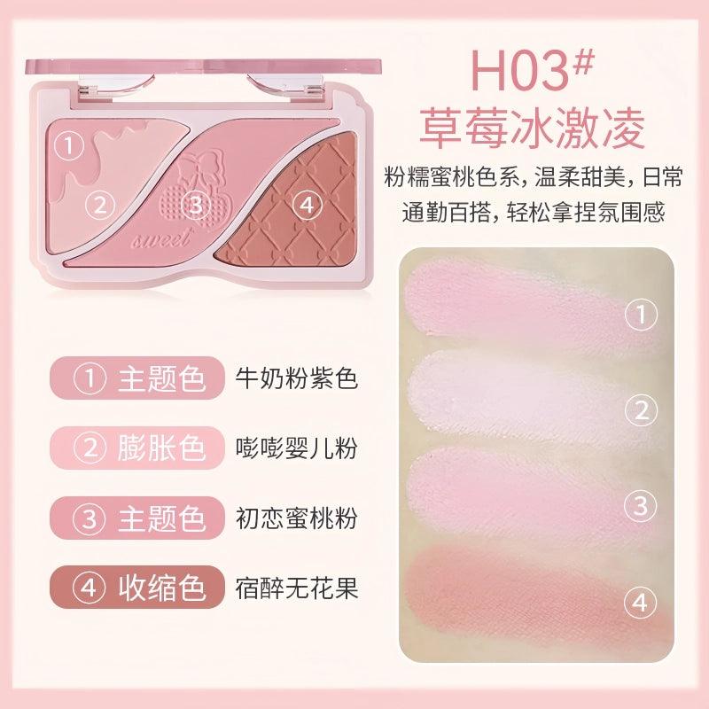 Triple Colors Powder Blusher 9g