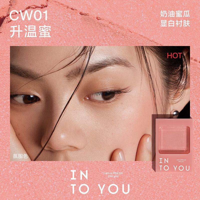 INTO YOU Cool Tone Single Blush 3.3g