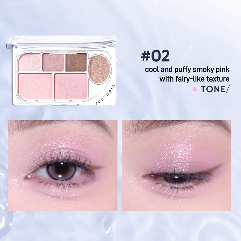 Elaborate 6 Colors Eyeshadow Palette 8g