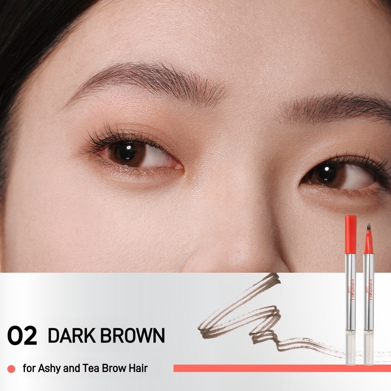 Judydoll Live - Dual End Liquid Brow Pen 1ml 0.8ml Live Series