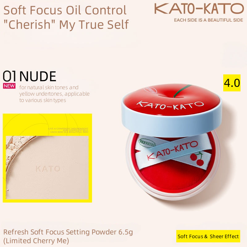 KATOKATO - Cherry Me Setting Powder 6.5g/8g