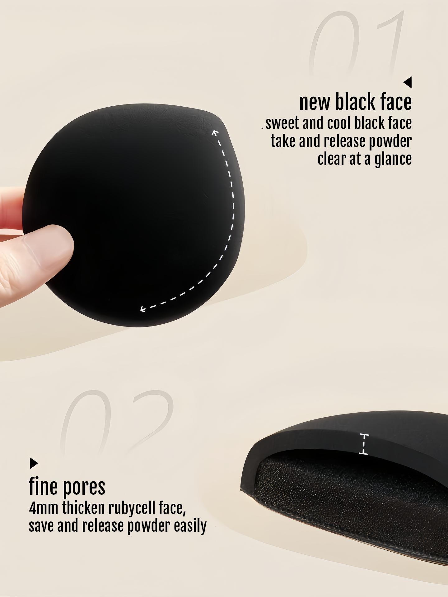 Black Plus Powder Puff Set