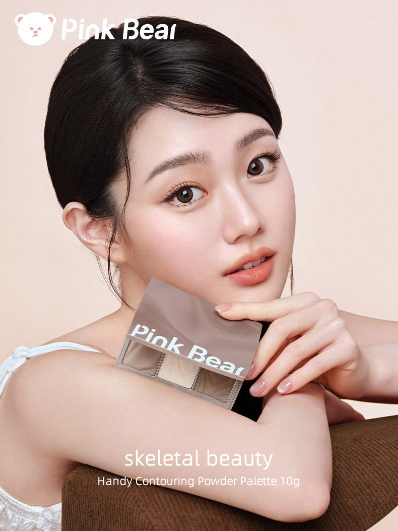 Pink Bear Handy Contouring Powder Palette 10g