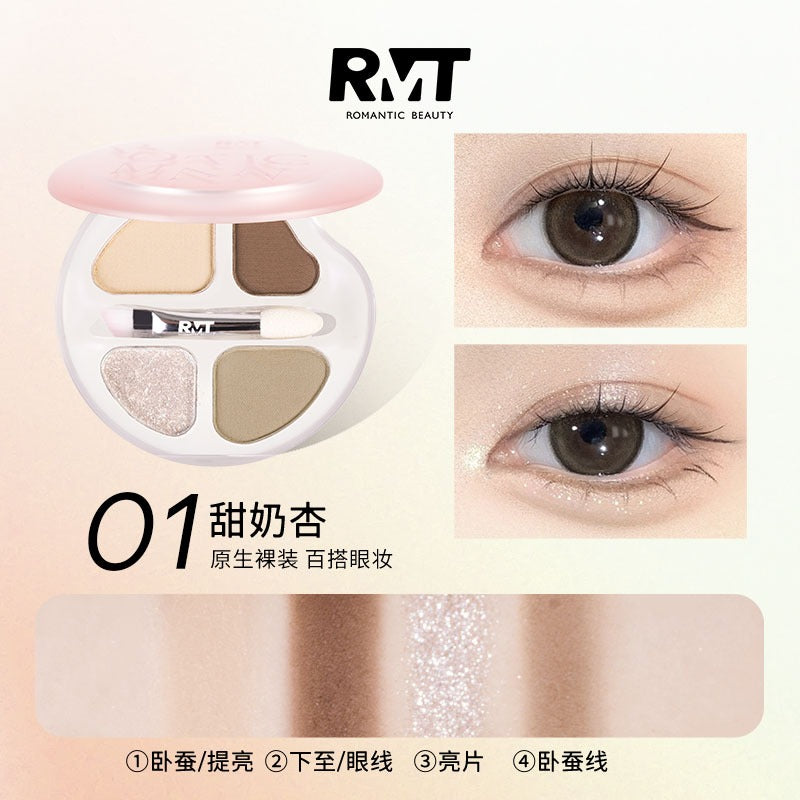 Four Colors Silkworm Highlight Palette 3.5g