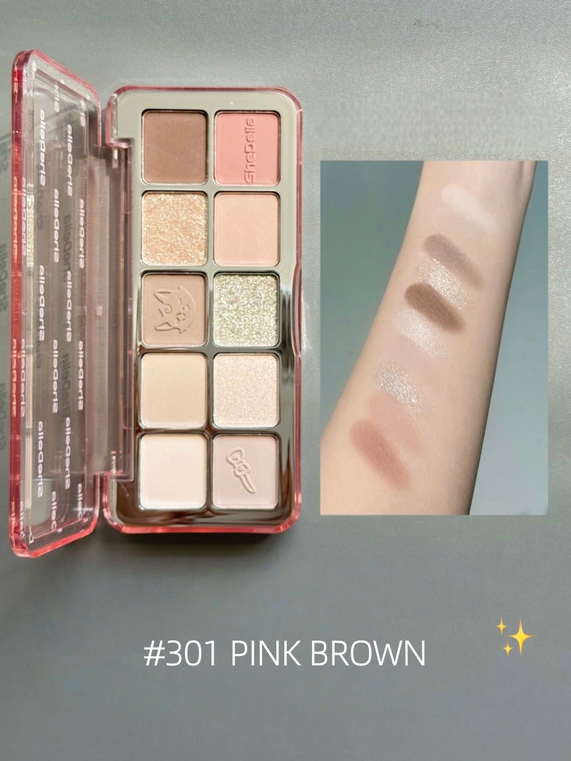 Shedella Cat Series 10 Colors Eyeshadow 14g