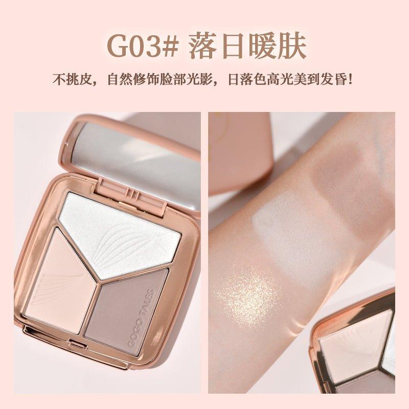 Triple Colors Contour Palette 11g