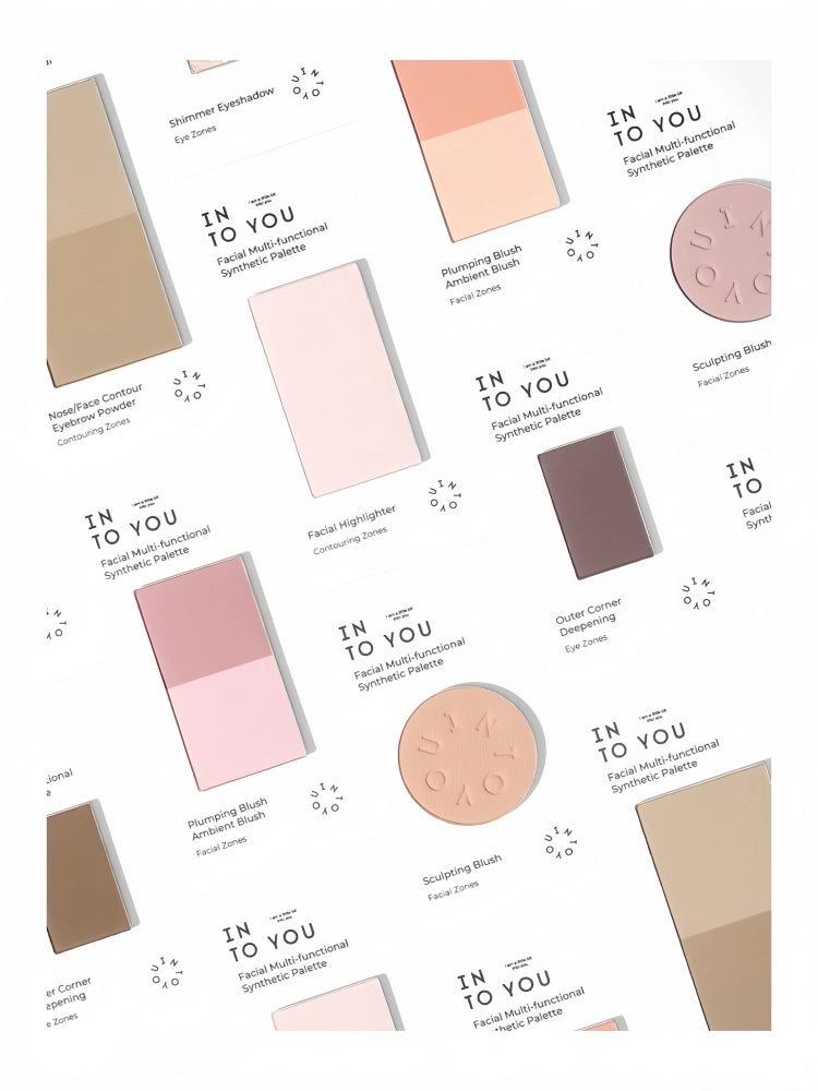 INTO YOU Facial Multi Functional Synthetic Palette 10.5g