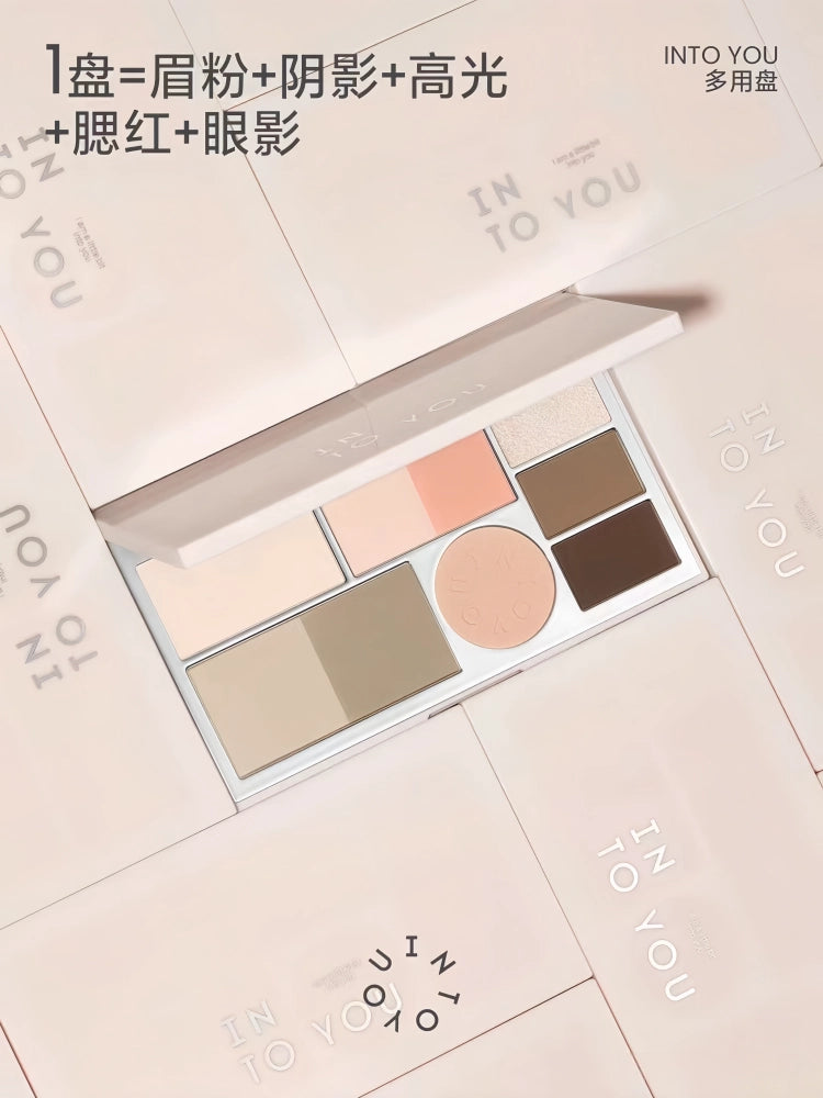 INTO YOU Facial Multi Functional Synthetic Palette 10.5g