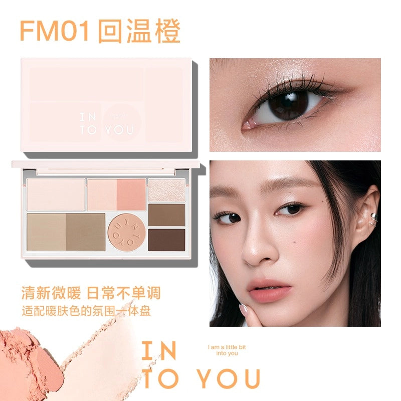 INTO YOU Facial Multi Functional Synthetic Palette 10.5g