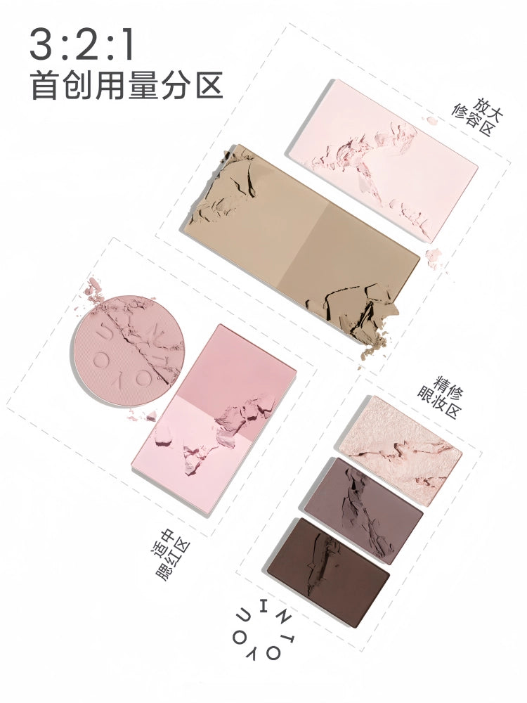 INTO YOU Facial Multi Functional Synthetic Palette 10.5g