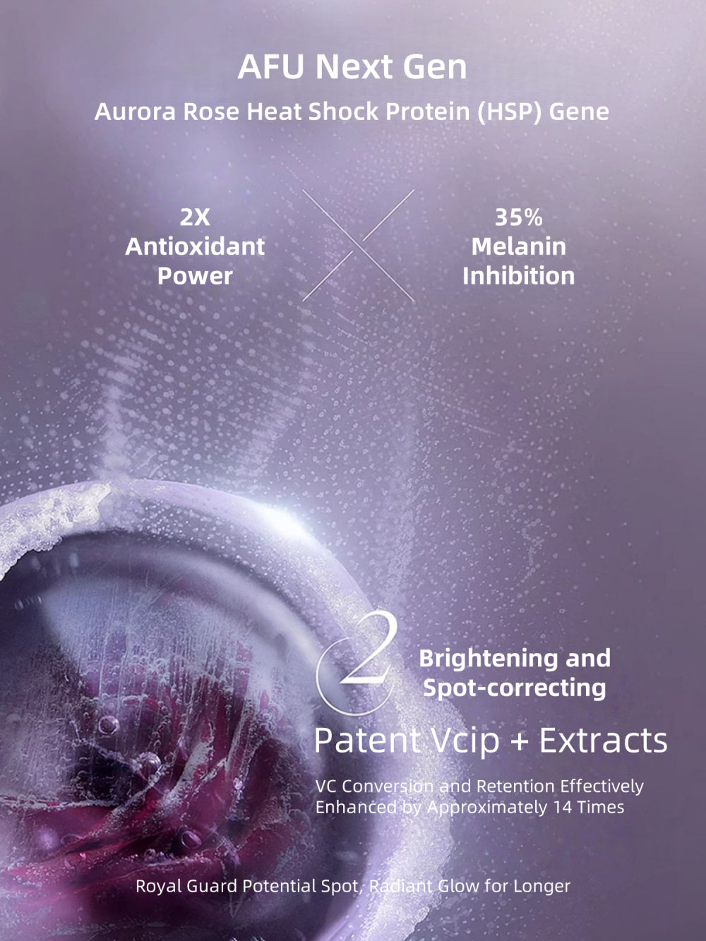 AFU Aurora Brightening & Anti-spot Facial Oil 0.35ml*21