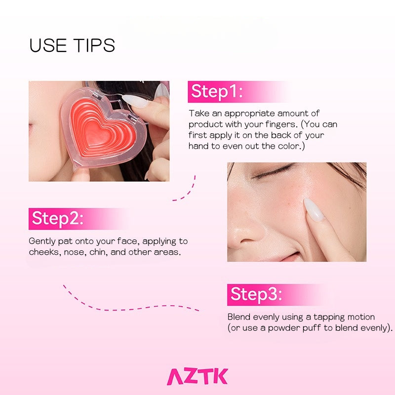AZTK - Jelly Glow Cheek Balm 3.8g