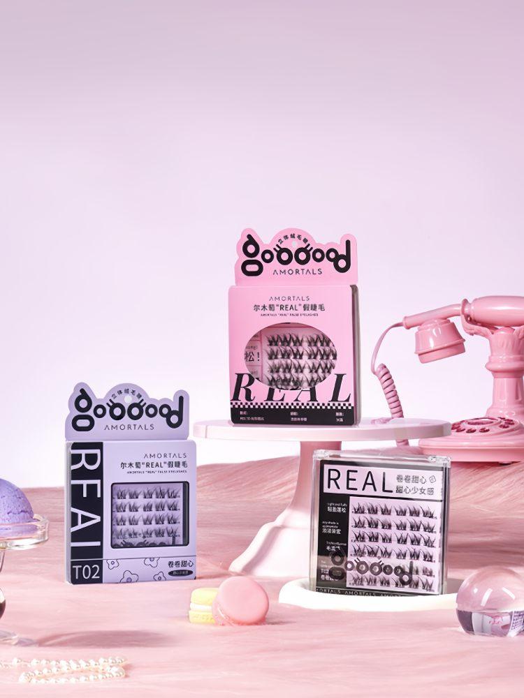 Amortals Glue Free False Eyelashes