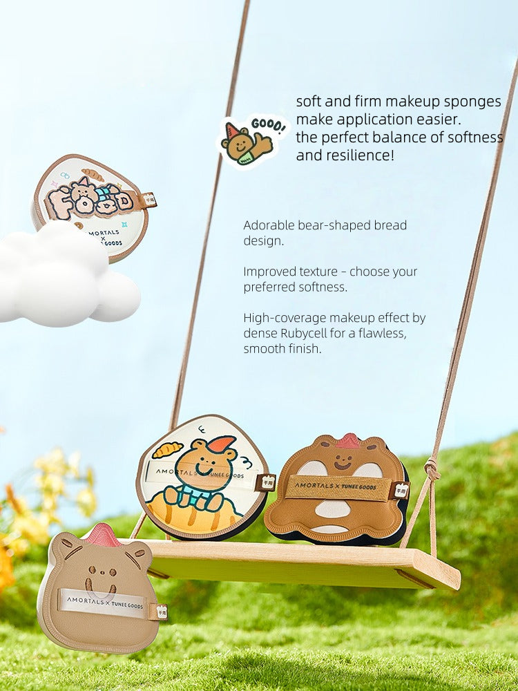 Amortals X TUNEE GOODS Makeup Sponge Set