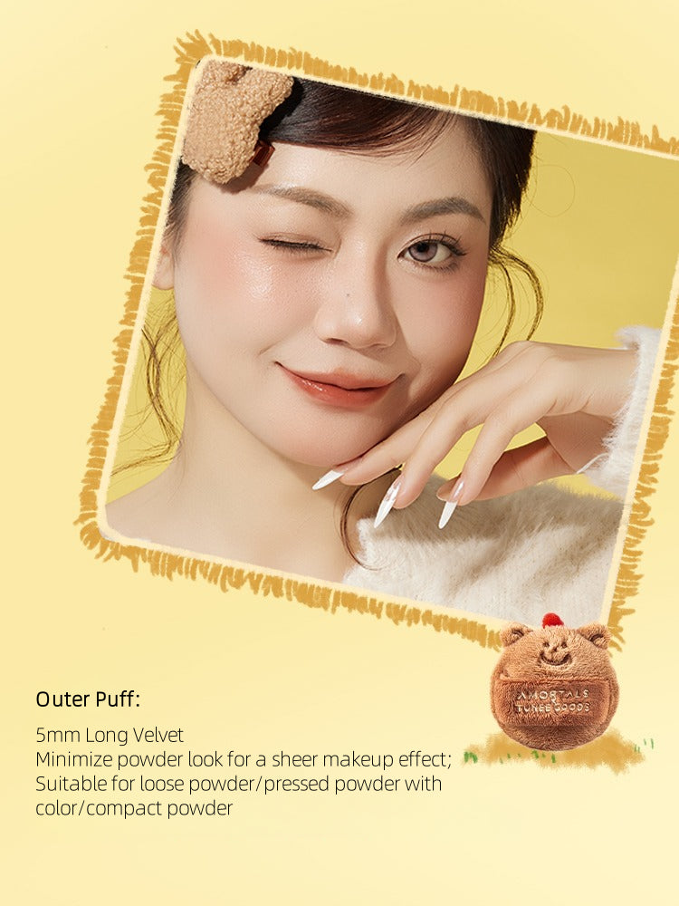 Amortals X TUNEE GOODS Reversible Loose Powder Puff