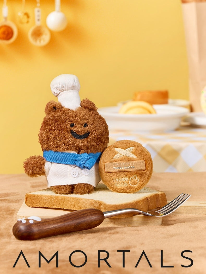 Amortals X TUNEE GOODS Round Shaped Loose Powder Puffs*2