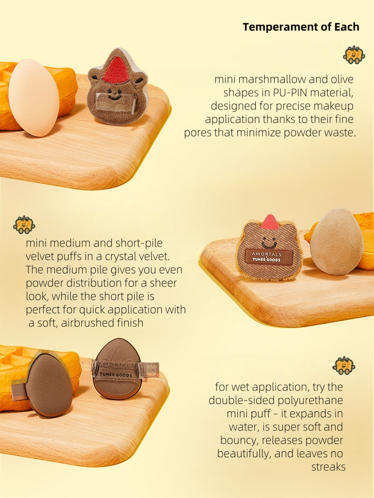 Amortals X TUNEE GOODS Thumb Puff Mini Pack 5 In