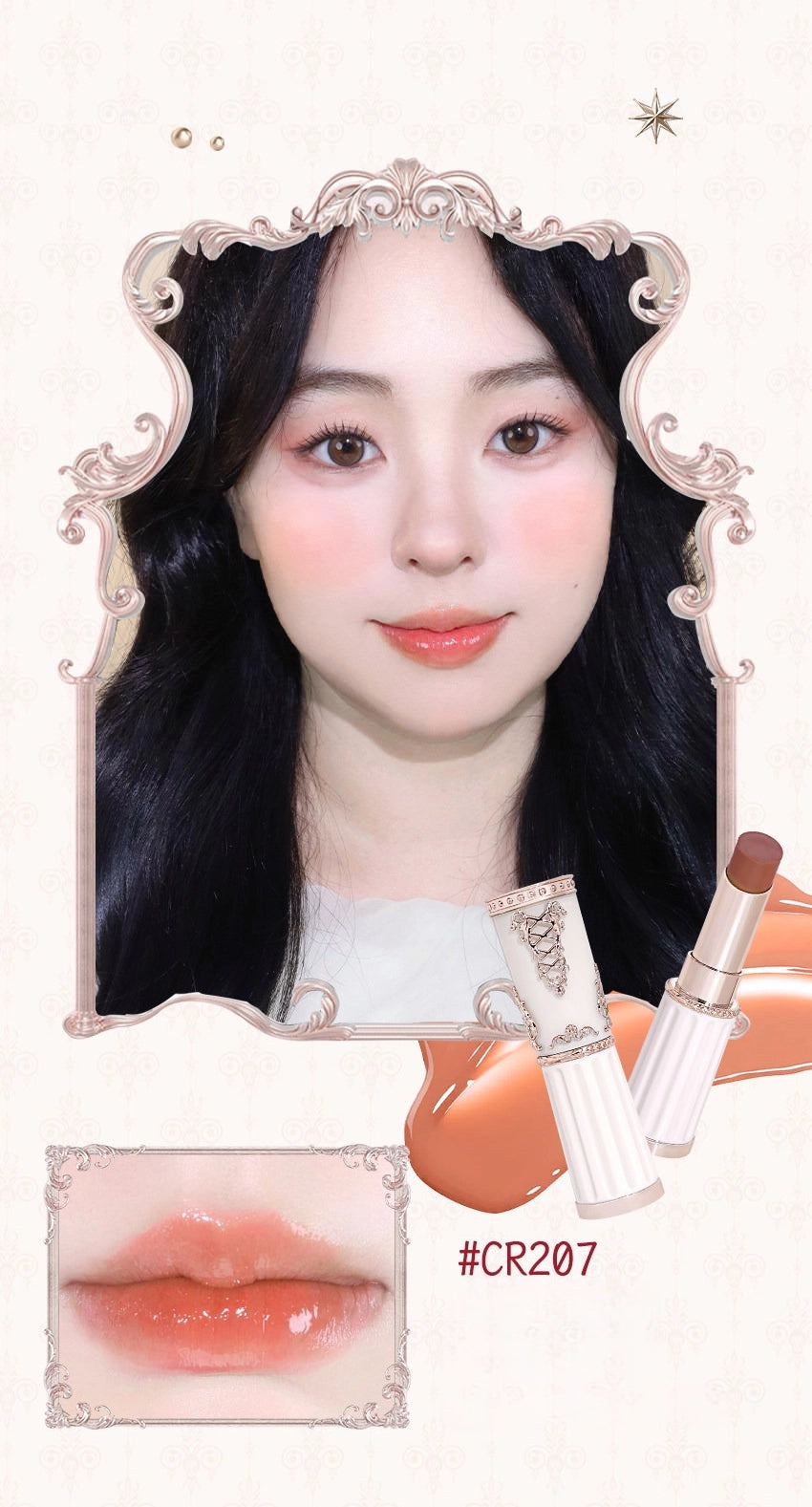 Colorrose - Crystal Mirror-Finish Lip Rouge 3.2g