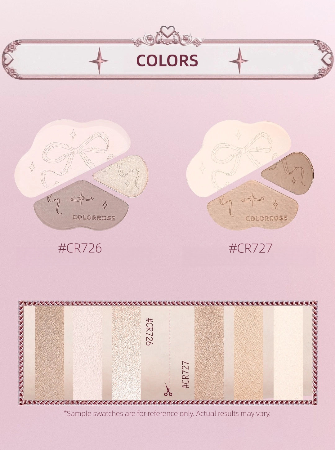 Colorrose Lighting 3-Shade Contour Palette 9g
