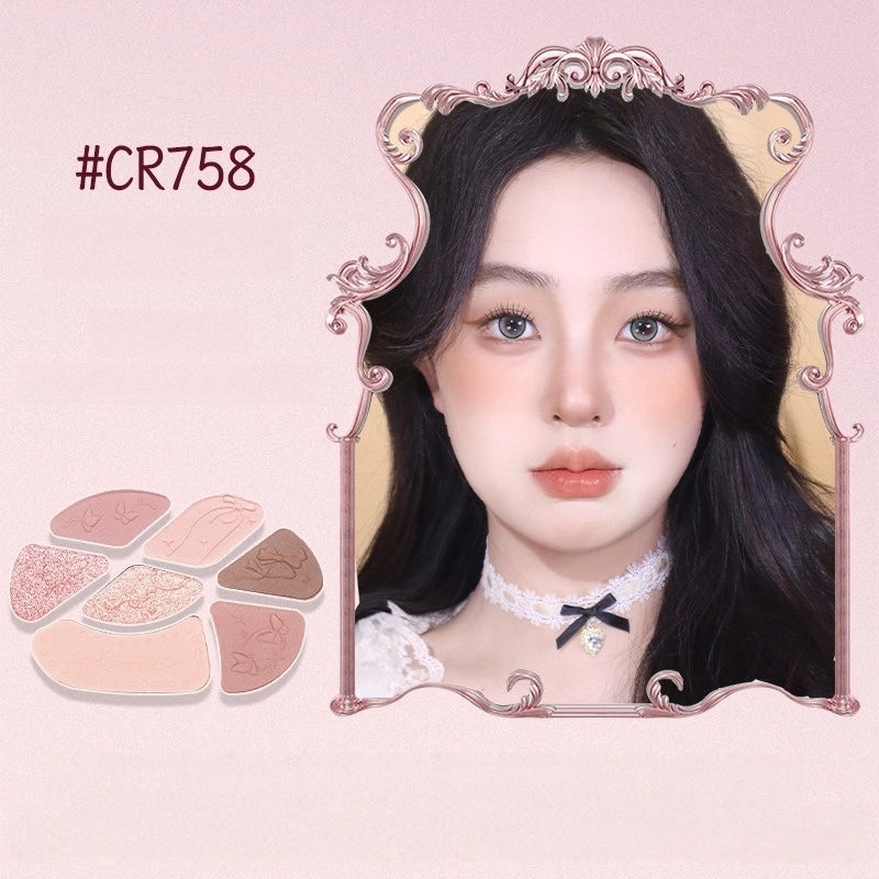 Colorrose Western Antique 7-Color Eyeshadow Palette 12g