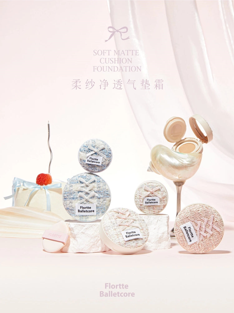 FLORTTE Balletcore Soft Matte Cushion Foundation 13g