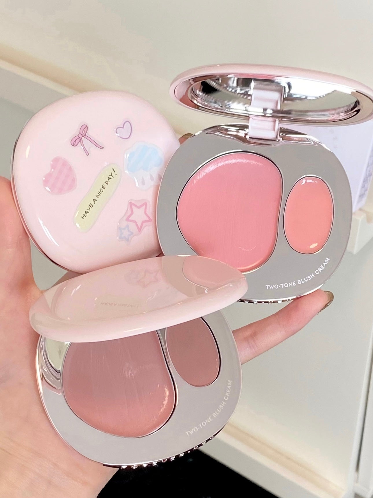 ForeverKey - Two Tone Blush Cream 7g