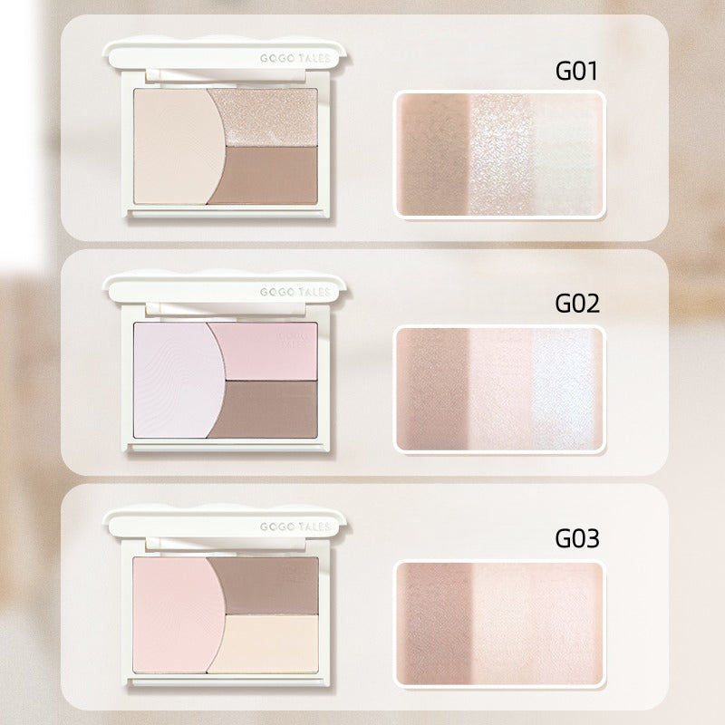 GOGOTALES - Highlight and Contour Palette 13g