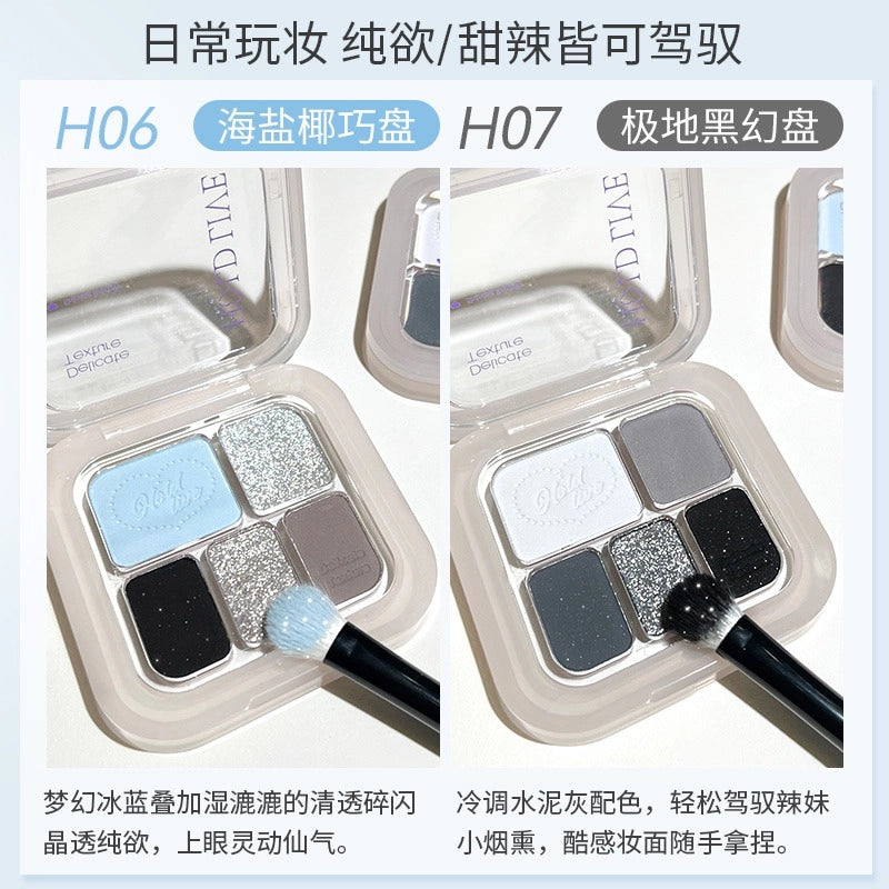 HOLD LIVE Five Colors Eyeshadow 6.8g