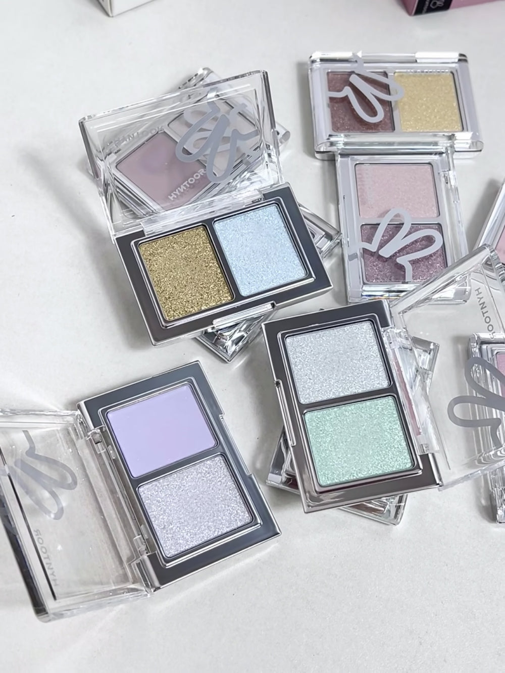 HYNTOOR - Rich Spring of Flowers Eyeshadow Duo 3g