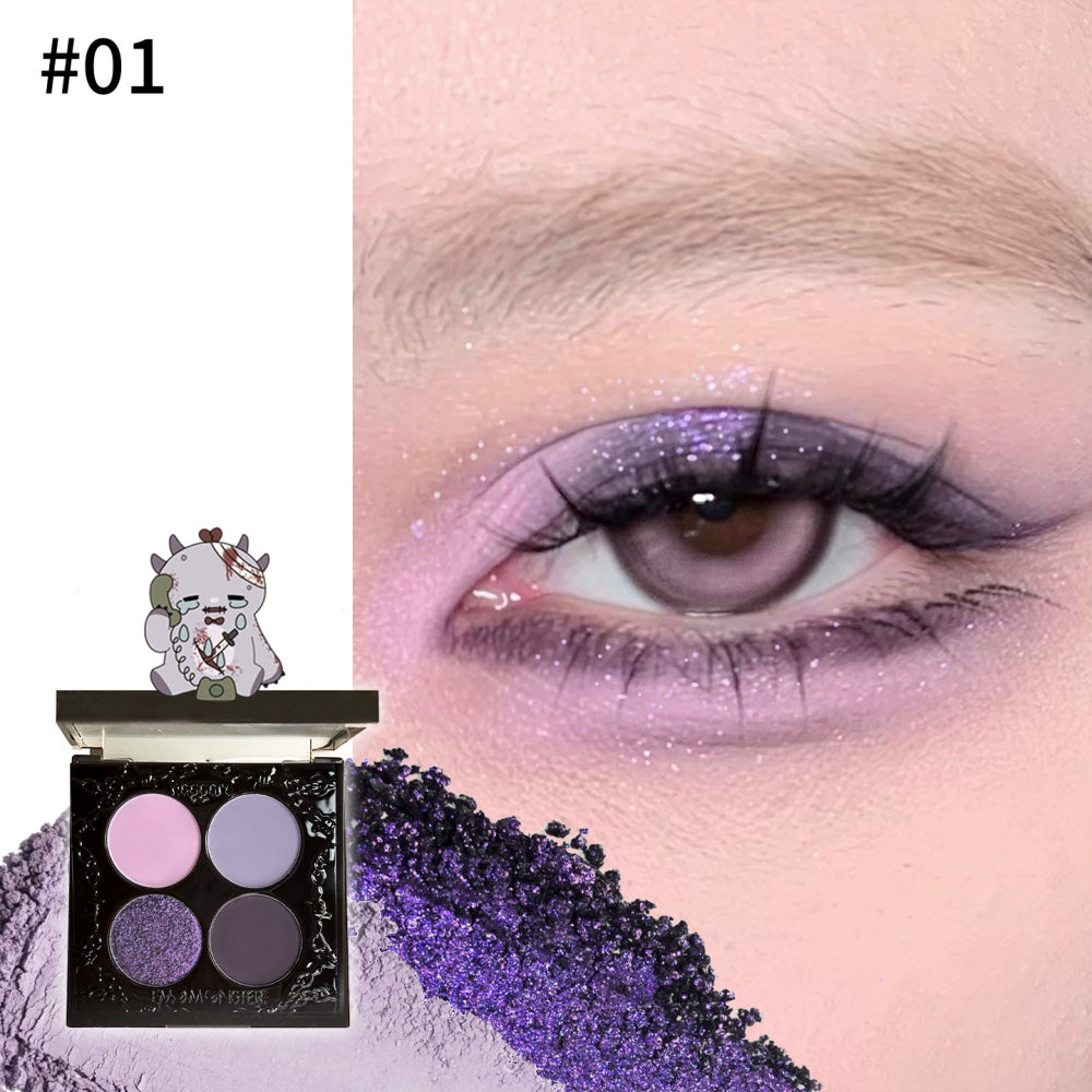 Haggard EMO Monster Four Colors Eye Shadow 5.2g