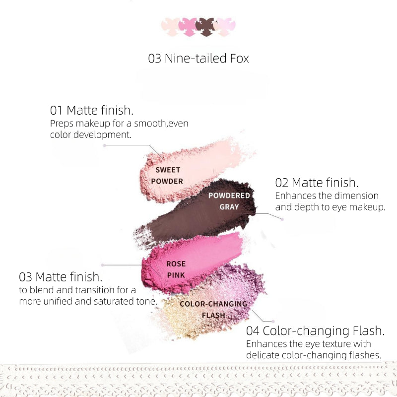 Haggard EMO Monster Four Colors Eye Shadow 5.2g