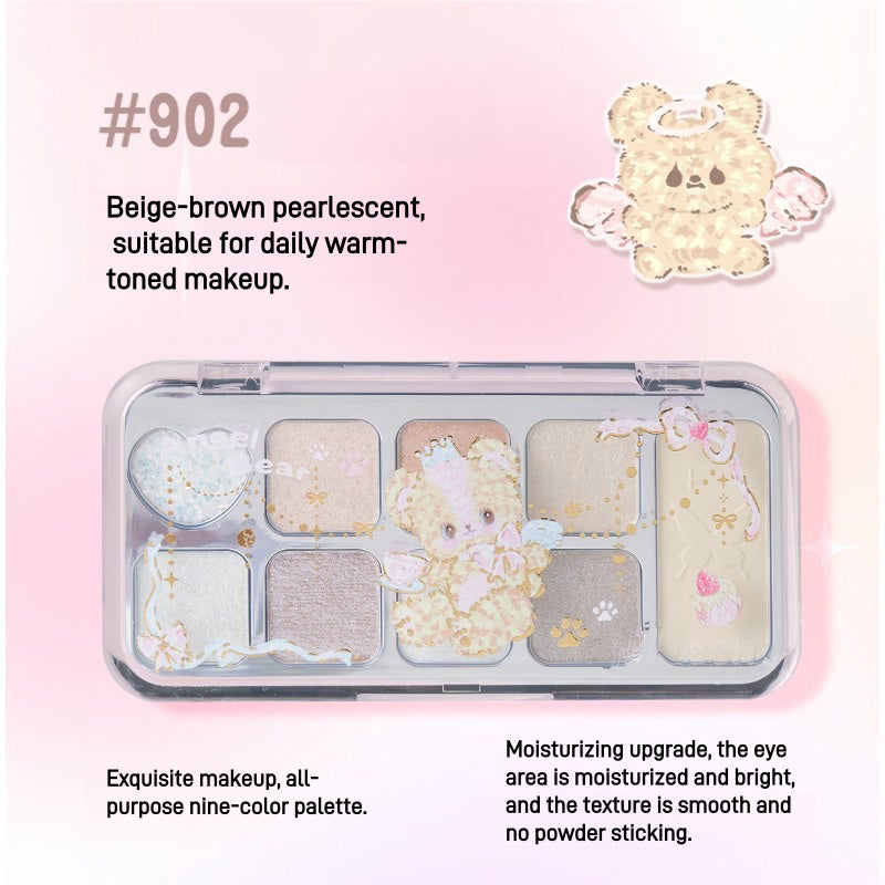JILL LEEN 9 Colors Eyeshadow Palette 8g