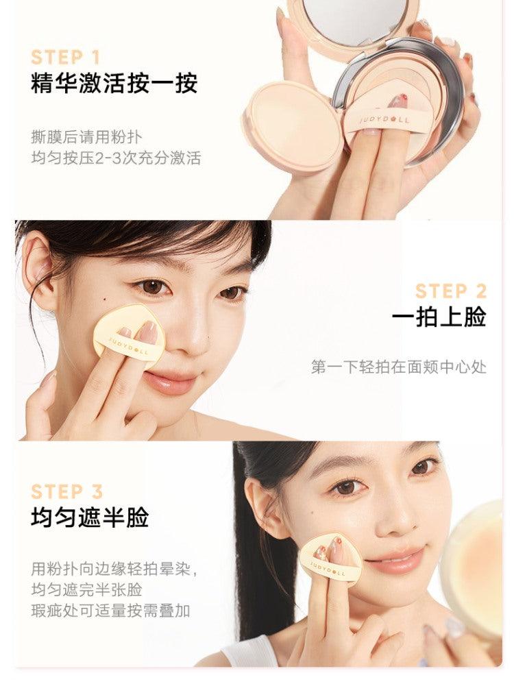 Judydoll Long Wearing Cushion Foundation Concealing N Lasting 14g