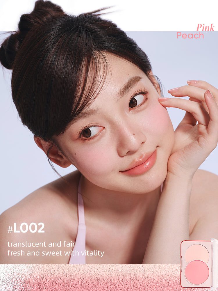 Judydoll -  Dual Color Combination Blush 6g