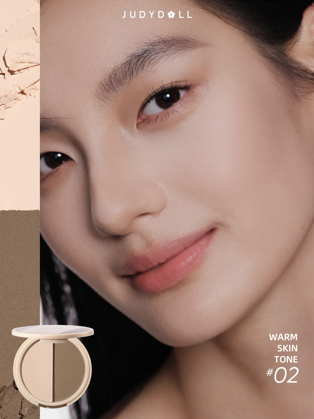 Judydoll Highlight and Contour (Two Tone) 9g
