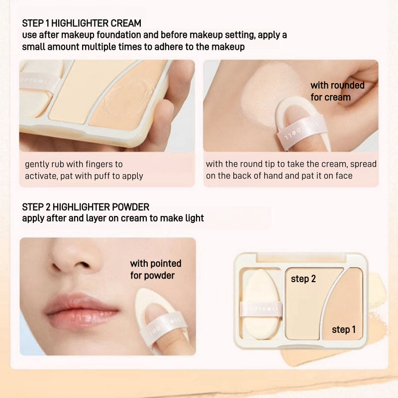 Judydoll Brighten Palette Duo 8g