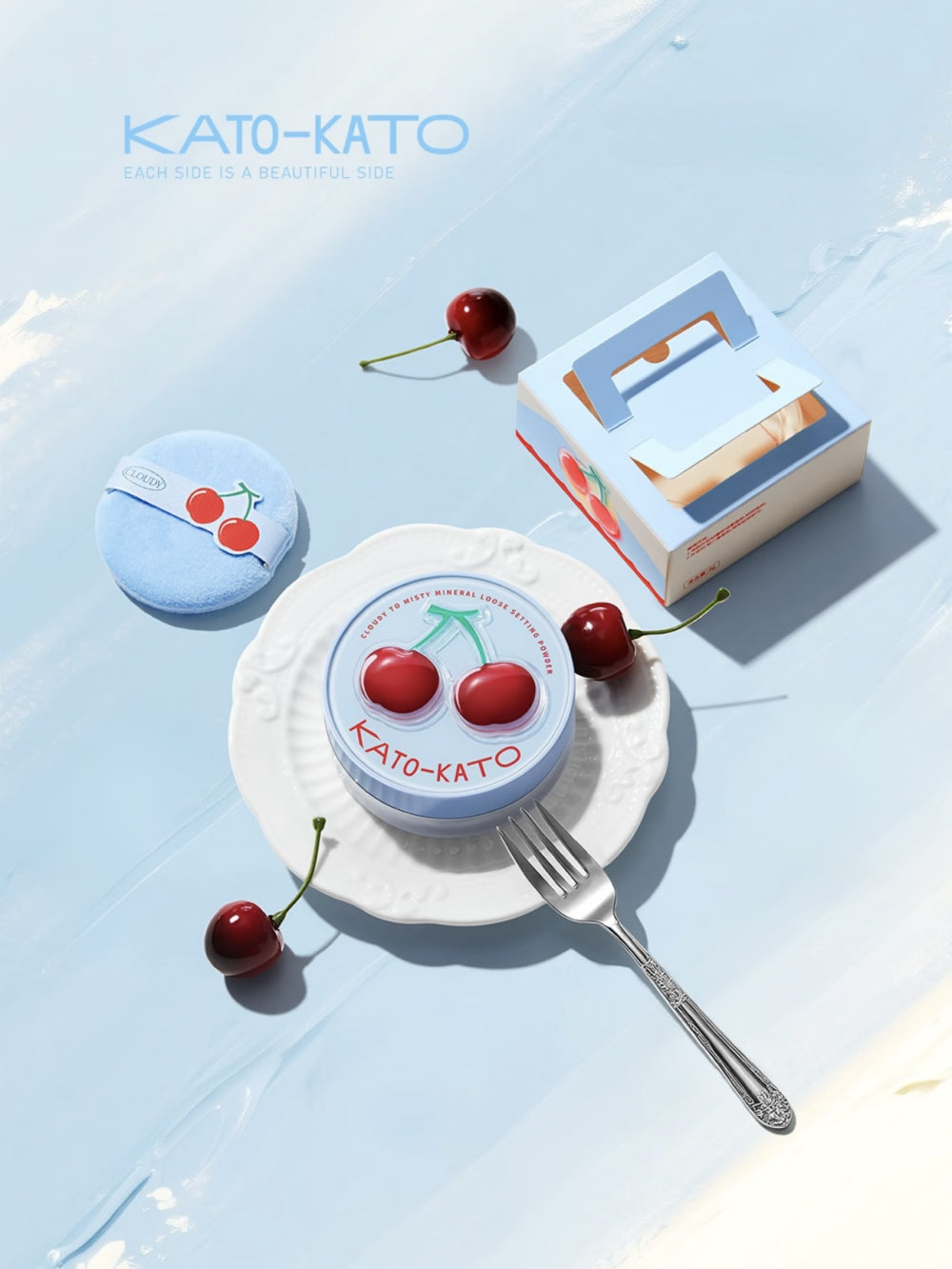 KATO-KATO Cherry Me Setting Powder 6.5g/8g