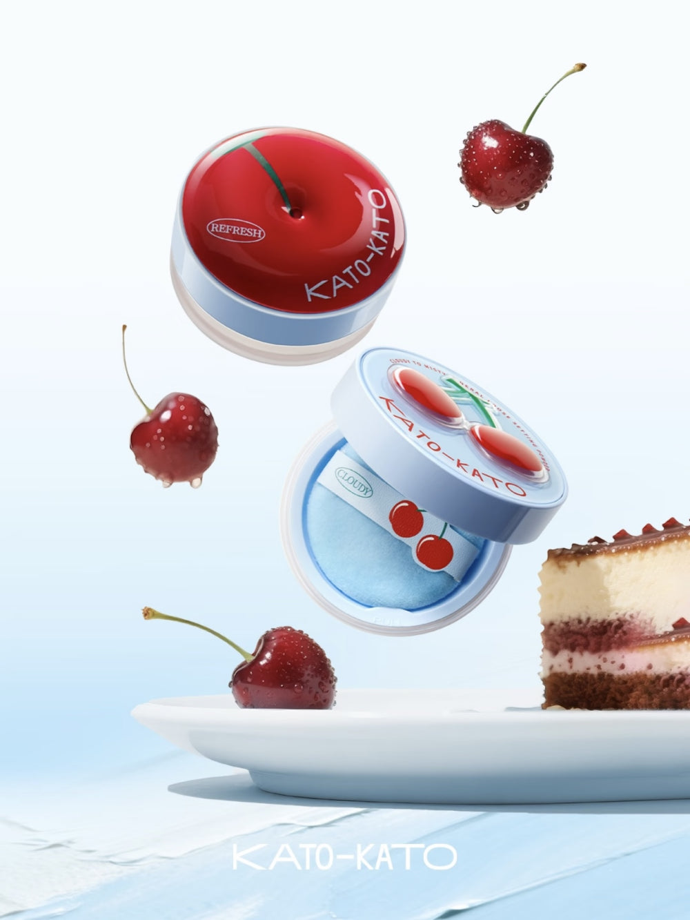 KATO-KATO Cherry Me Setting Powder 6.5g/8g