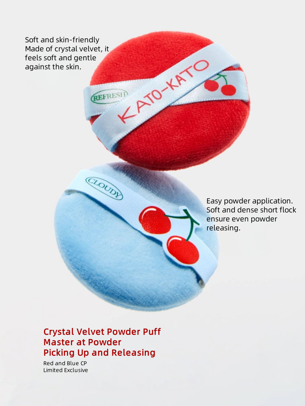 KATO-KATO Cherry Me Setting Powder 6.5g/8g